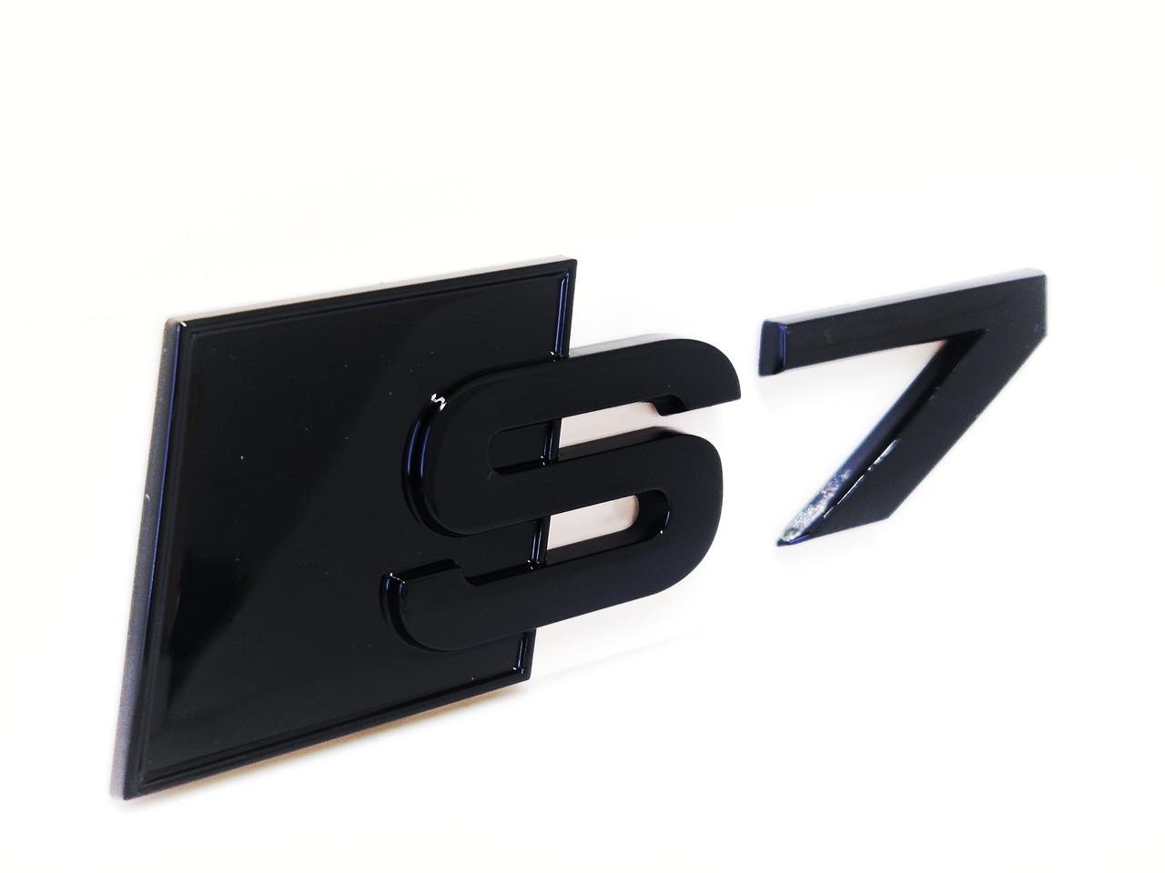 Емблема-напис Audi S7 Black gloss (2331170798)