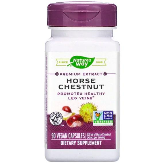 Экстракт конского каштана Nature's Way Horse Chestnut 90 Veg Caps (NWY-62000) Экстракт конского каштана Nature's Way Horse Chestnut 90 Veg Caps (NWY-62000)