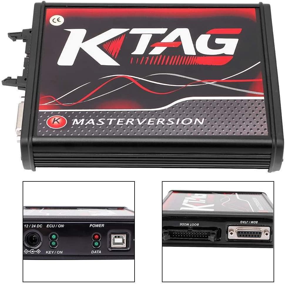 Программатор K-tag Red Ecu v7.020 ПО V2.25 инструмент для программирования с красной печатной платой (A0073) - фото 3