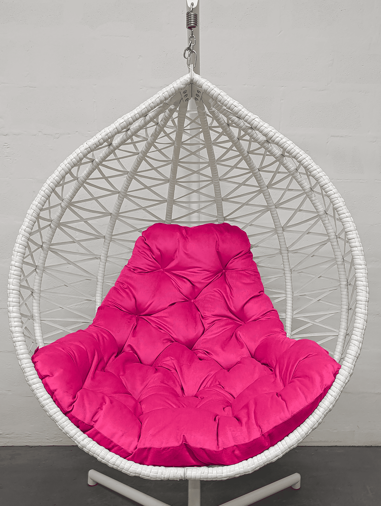 Подушка для кресла-кокона велюр 22 Малиновый (5897) - фото 1 Подушка для кресла-кокона велюр 22 Малиновый (5897) - фото 1