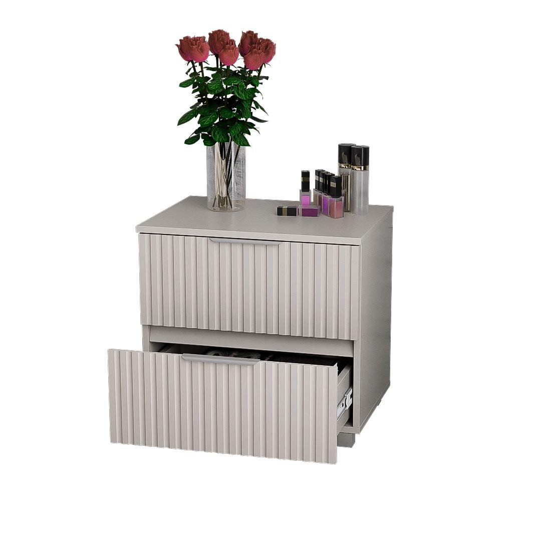 Тумба прикроватная Саванна К-25 50x53x40 см Кашемир (01373) - фото 1 Тумба прикроватная Саванна К-25 50x53x40 см Кашемир (01373) - фото 1