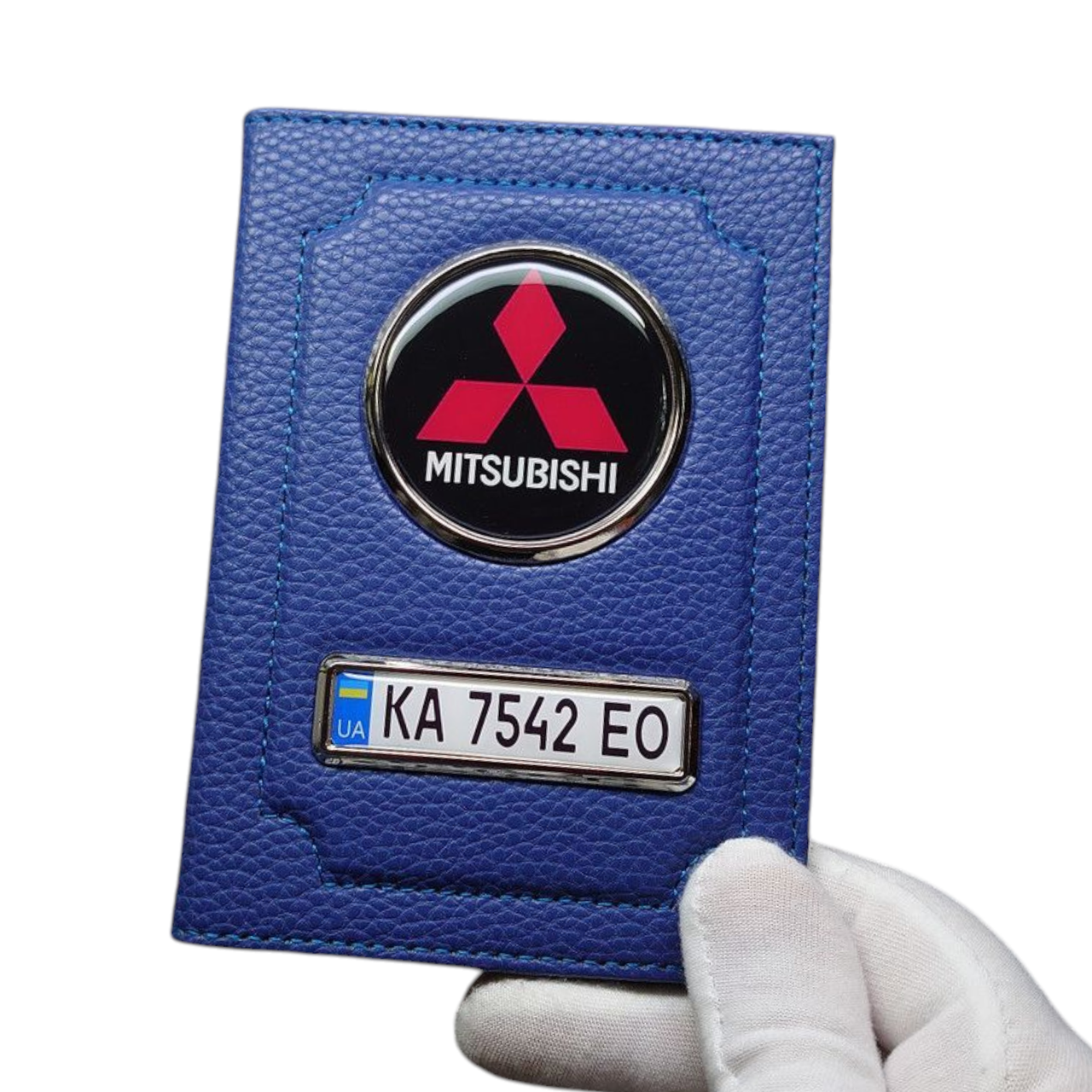 Обложка для водительских документов Mitsubishi с номером авто (1200093725) - фото 3