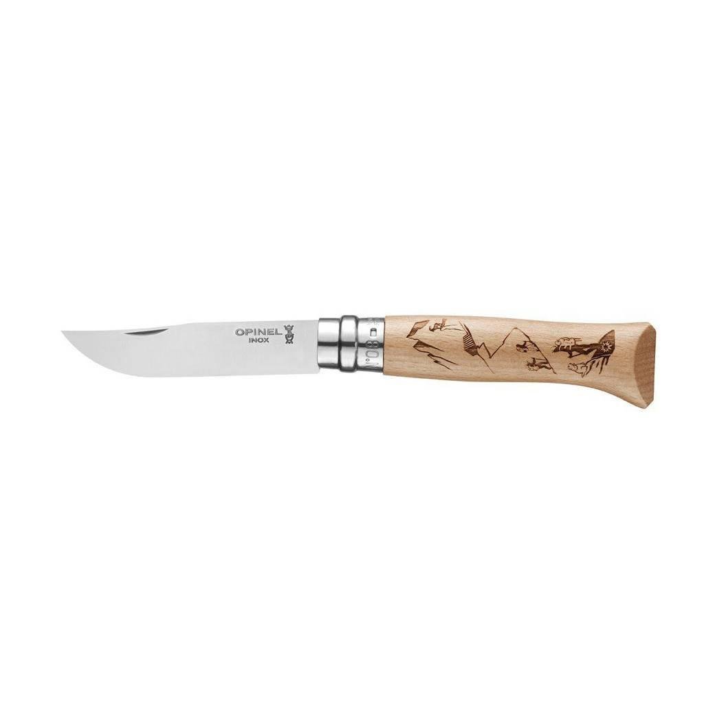 Нож Opinel №8 Inox VRI Hiking (002186) - фото 1