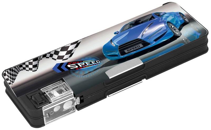 Пенал шкільний Cool For School CF85552 Racing Blue Car (33487338)
