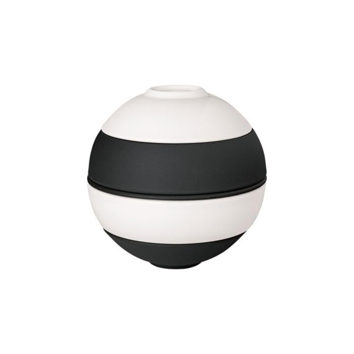Набор тарелок Villeroy & Boch La petite Boule на 2 персоны 5 пр. Черный/Белый Набор тарелок Villeroy & Boch La petite Boule на 2 персоны 5 пр. Черный/Белый