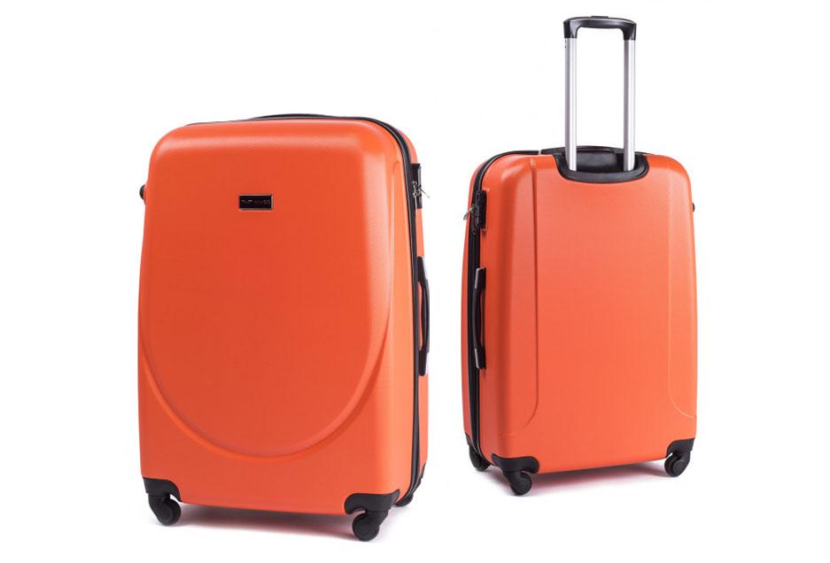 Валіза пластикова WINGS 310 L на 4 колесах Помаранчевий (CEKRBWI310LB4ORA) - фото 3