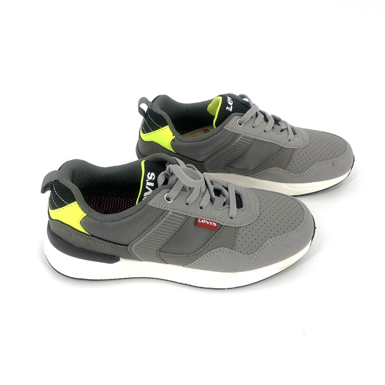 Кросівки Levi’s VBOS0041S р. 39 Сірий/Лимонний (2506491464)