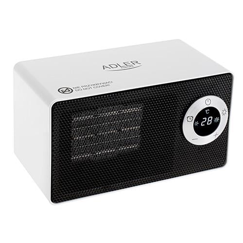 Тепловентилятор керамічний Adler AD 7746 LCD 1000 Вт 10-49°C (id_2161)