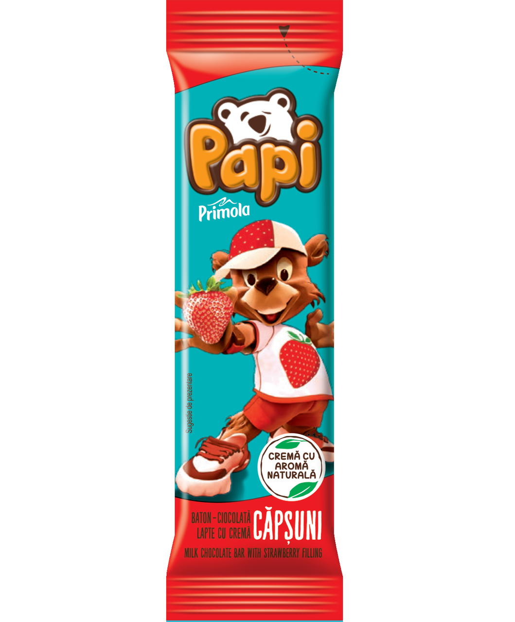 Батончик Kandia Papi с клубникой 26,8 г (2877901892)