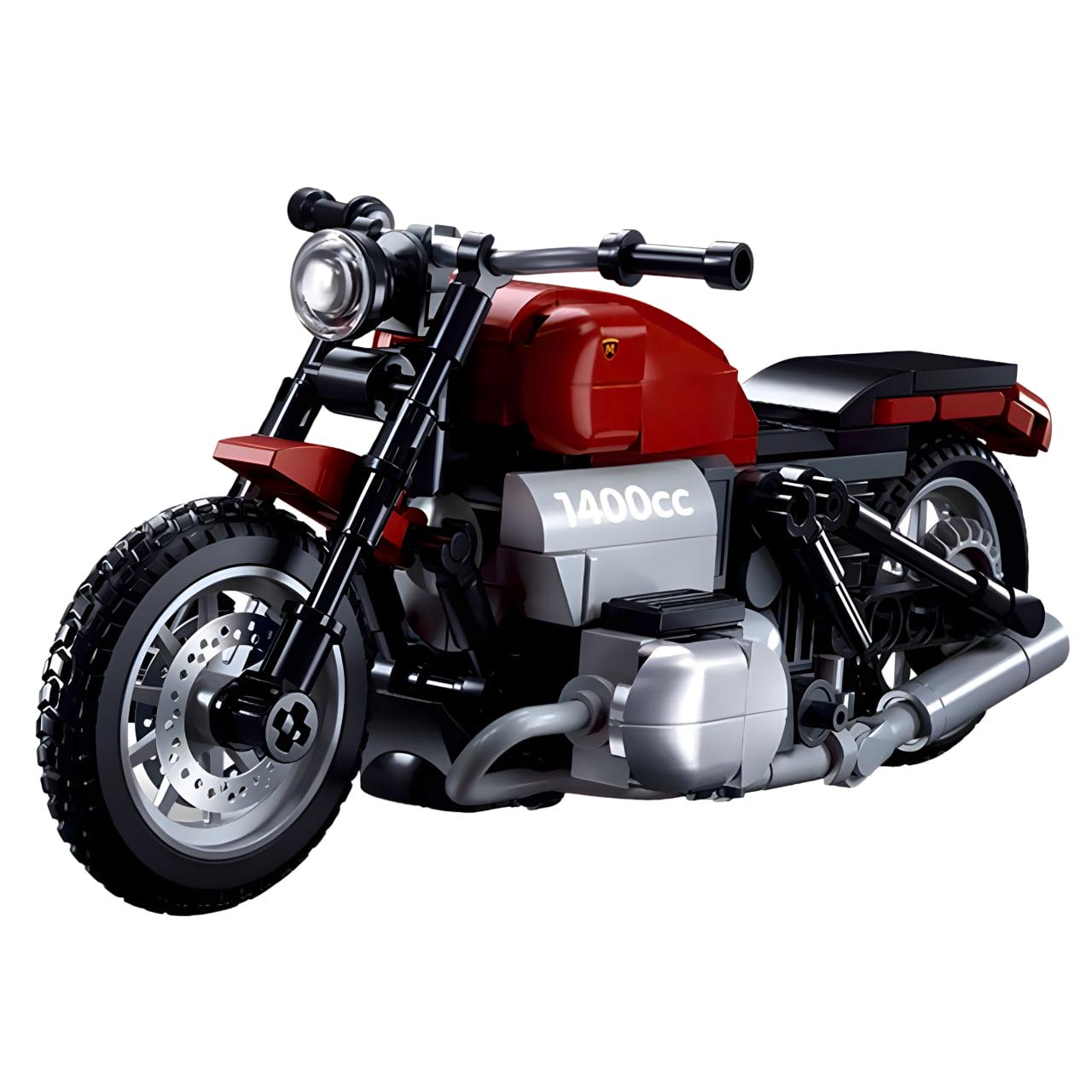 Конструктор Sluban Мотоцикл 222 детали 1:12 (M38-B1131)