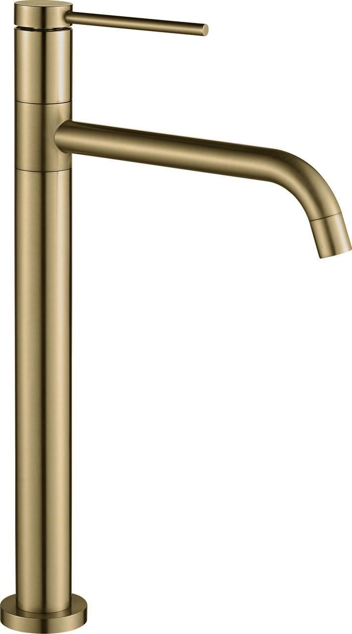 Смеситель для раковины высокий VBI VELARO Brushed Gold (2808388633)