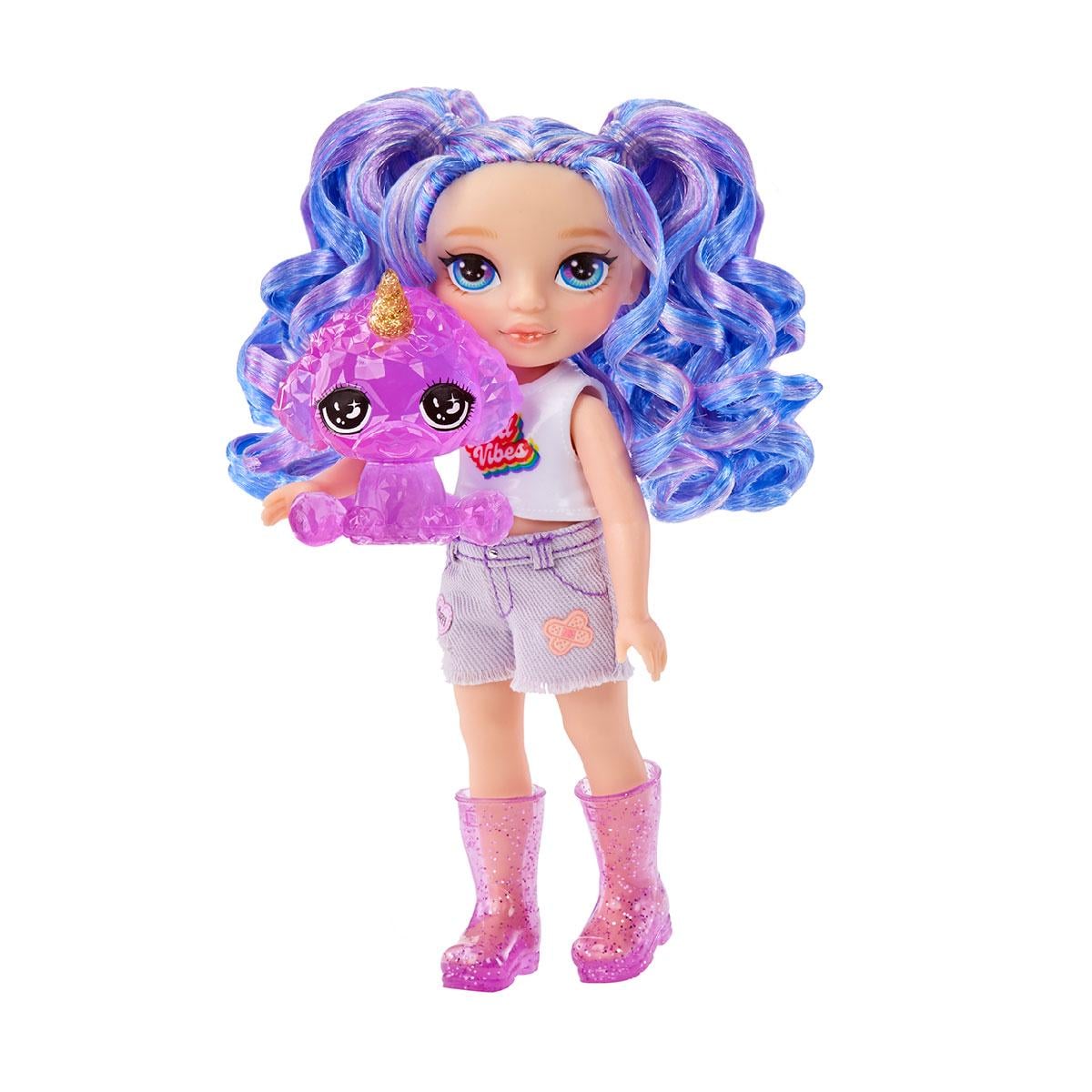 Кукла Rainbow High Littles Аметиста 15 см с любимцем (531234)