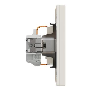 Розетка з заземленням ASFORA з захисними шторками Кремовий (EPH2900223) - фото 3 Розетка з заземленням ASFORA з захисними шторками Кремовий (EPH2900223) - фото 3