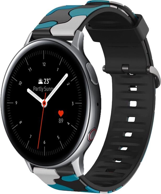 Ремешок Tactic Camouflage для Galaxy Watch Active 2 40/44 мм Blue (32914-28)
