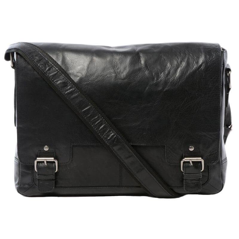 Мужская сумка для ноутбука Ashwood 8343 Black