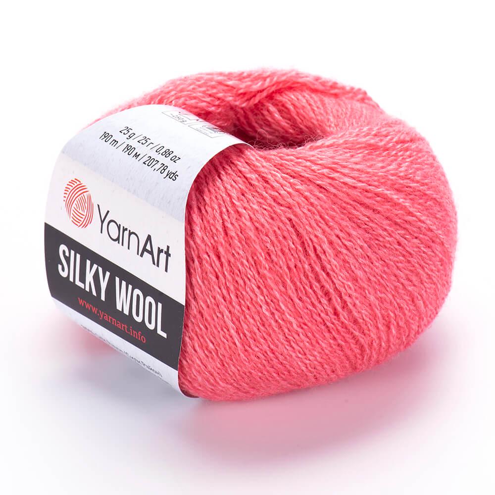 Пряжа YarnArt Silky Wool 332 Коралл (6183)