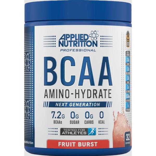 Аминокислота BCAA для спорта Applied Nutrition Bcaa Amino Hydrate Fruit Burst 450 г 32 порций (000021756)