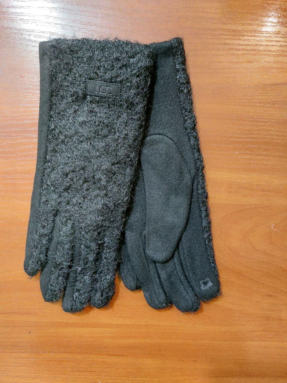 Перчатки сенсорные женские теплые One size Черный (456900) - фото 3 Перчатки сенсорные женские теплые One size Черный (456900) - фото 3