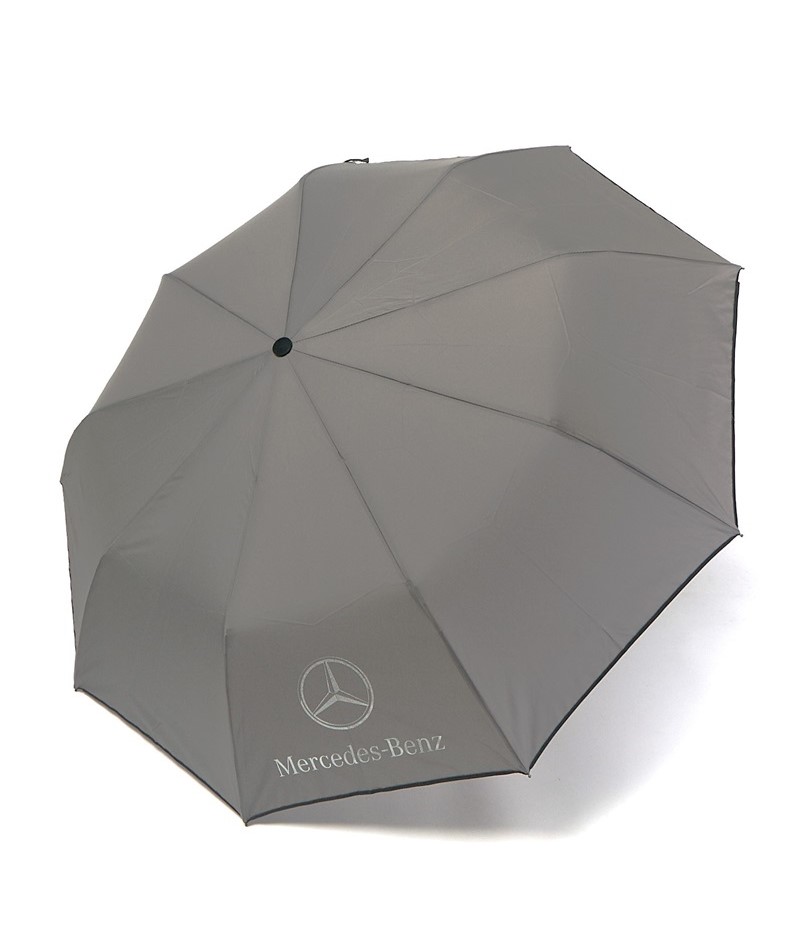 Зонт мужской UKC 02J Mercedes-Benz 9 спиц Серый (66d33ec476525715d673dd56)