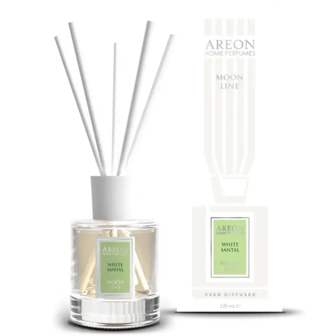 Аромадиффузор Areon Home Perfumes Moon Line White Santal 120 мл - фото 1 Аромадиффузор Areon Home Perfumes Moon Line White Santal 120 мл - фото 1