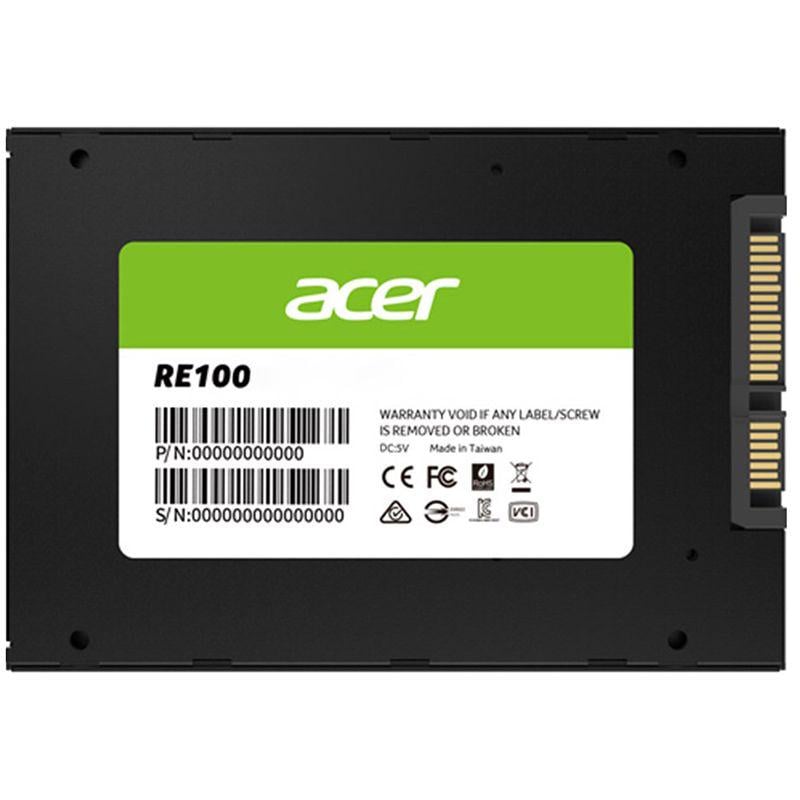 Накопитель SSD Acer RE100 512 Гб SATA III 2,5" TLC (BL.9BWWA.108)