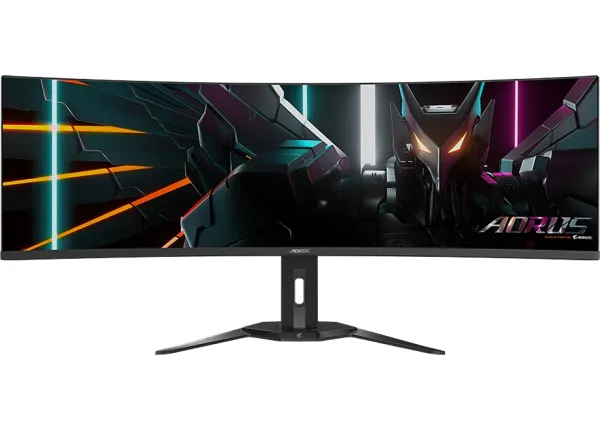 Монитор 49 Gigabyte AORUS CO49DQ Gaming Monitor 49/0.03ms/DQHD Черный