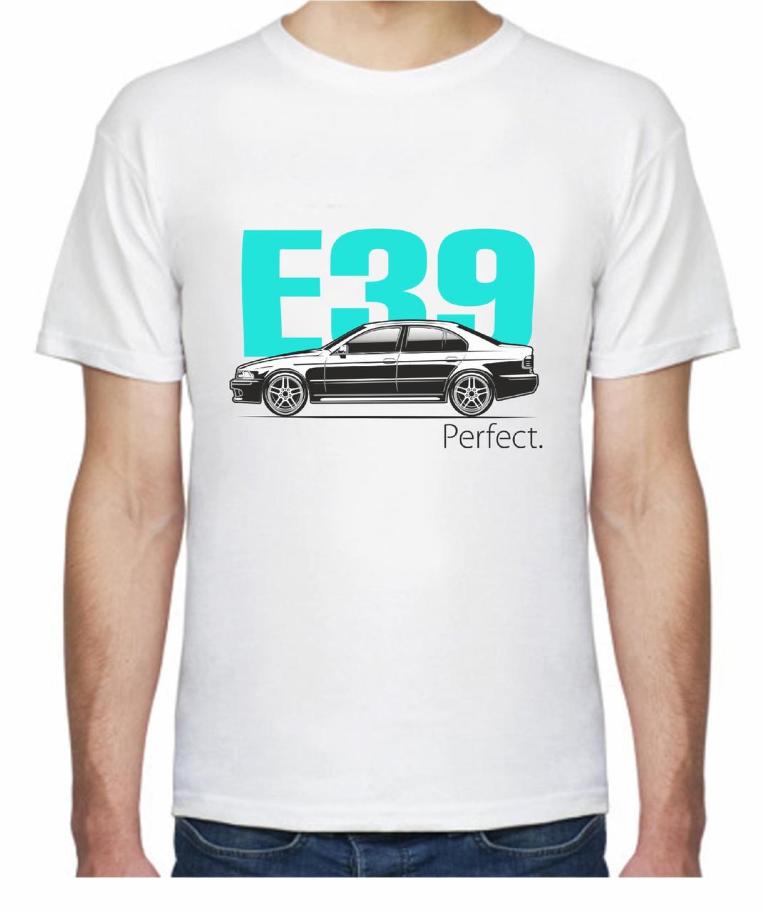 Футболка мужская Avtolife BMW E39 Perfect F 605439 XL Белый (2494943826)