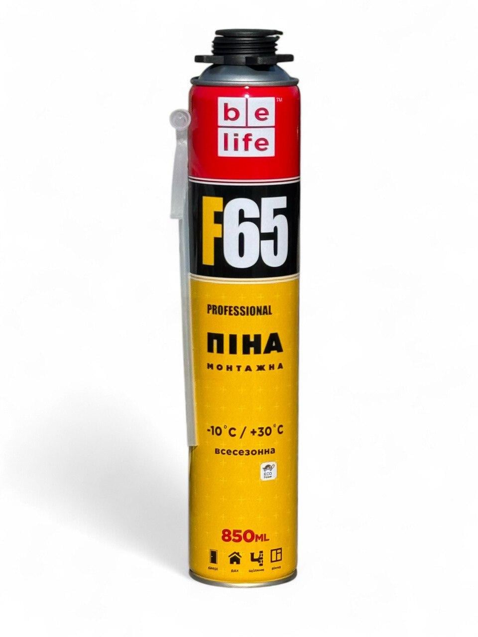 Пена монтажная BeLife PF65-A2 всесезонная 850 мл (23812050)