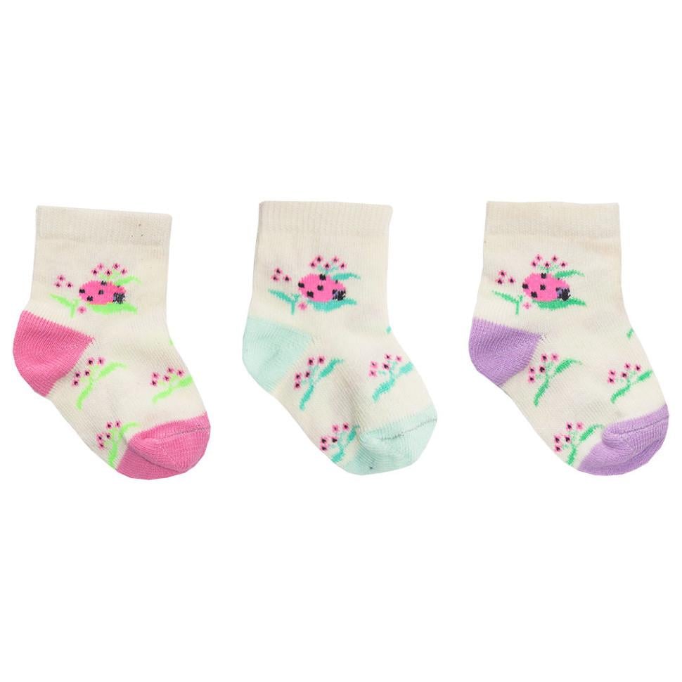 Носки детские хлопковые демисезонные для девочки Gabbi NSD-57 р. 10-12 6 пар (90057)