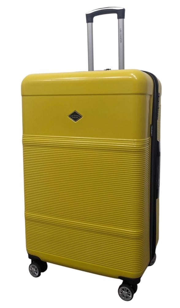 Валіза велика Lee Cooper 32203 полікарбонат L Жовтий - фото 1