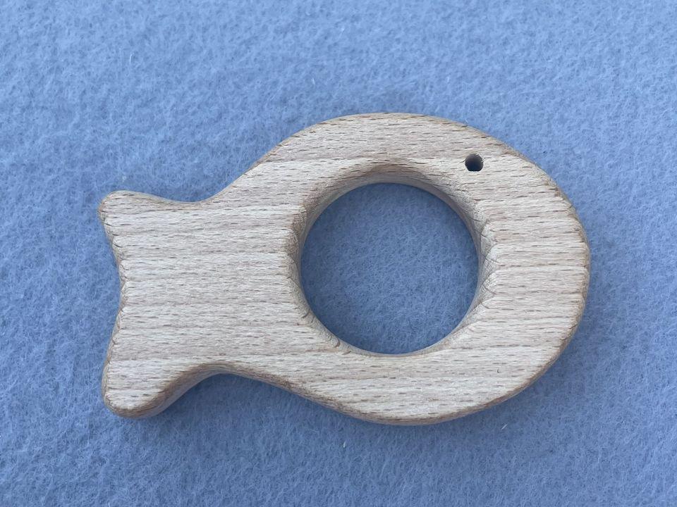 Грызунок деревянный Рыбка