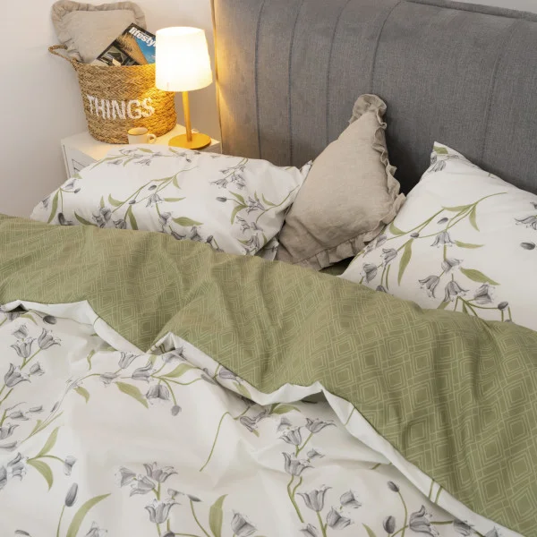 Комплект постільної білизни Viluta ранфорс євро (24277.3) - фото 4 Комплект постільної білизни Viluta ранфорс євро (24277.3) - фото 4