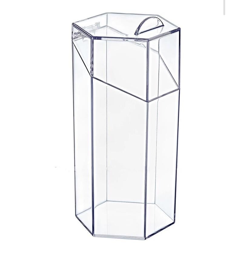 Органайзер для пензлів і олівців для макіяжу 10х10х21 см (1673046131)