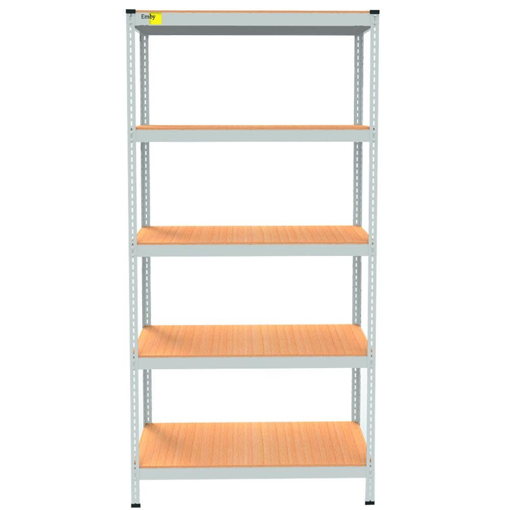 Стелаж металевий Emby MRL-2100 2100х900x300 мм Білий (1734925780)
