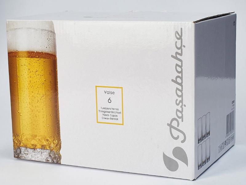 Набір високих склянок Pasabahce Valse 440 мл 6 шт. - фото 8 Набір високих склянок Pasabahce Valse 440 мл 6 шт. - фото 8