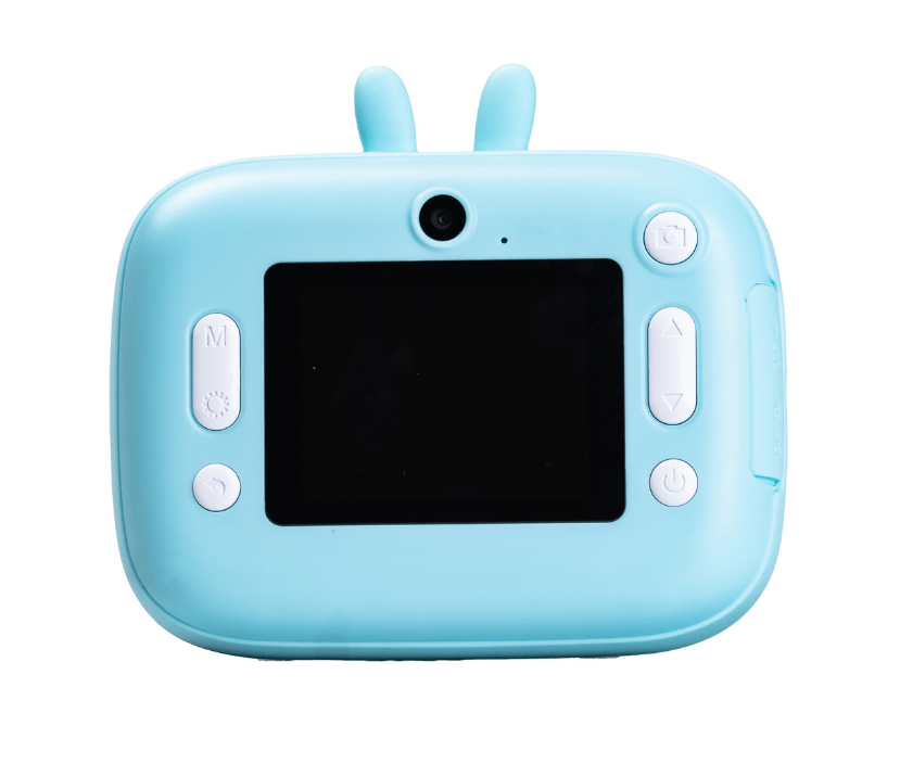 Фотоапарат дитячий з функцією миттєвого друку Зайчик Блакитний - фото 2 Фотоапарат дитячий з функцією миттєвого друку Зайчик Блакитний - фото 2