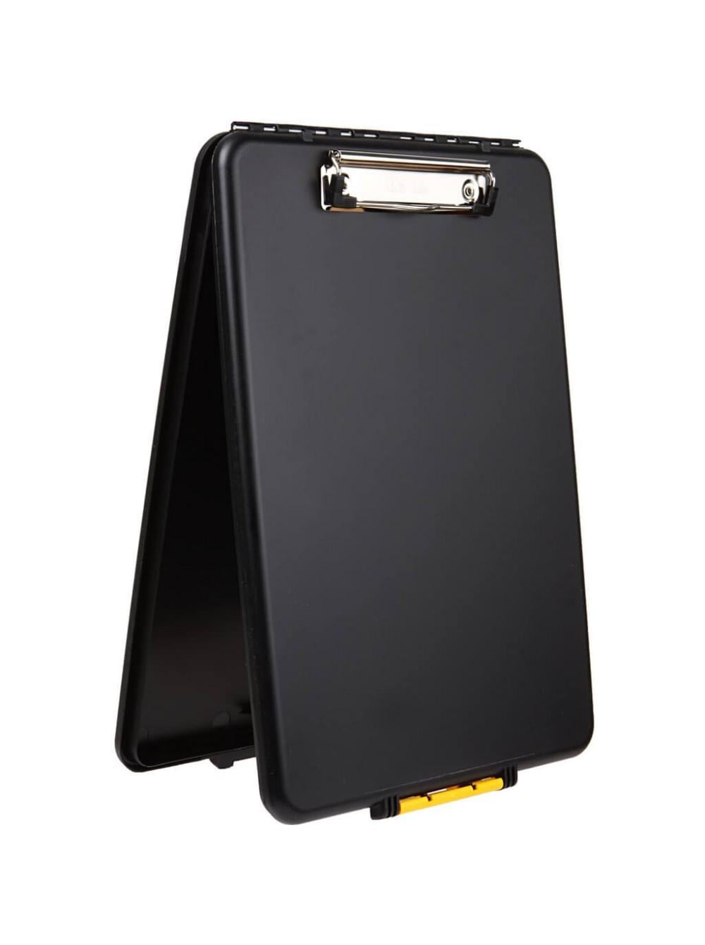 Папка-планшет Dexas Слимкейс-1 с клипсой A4 Черный