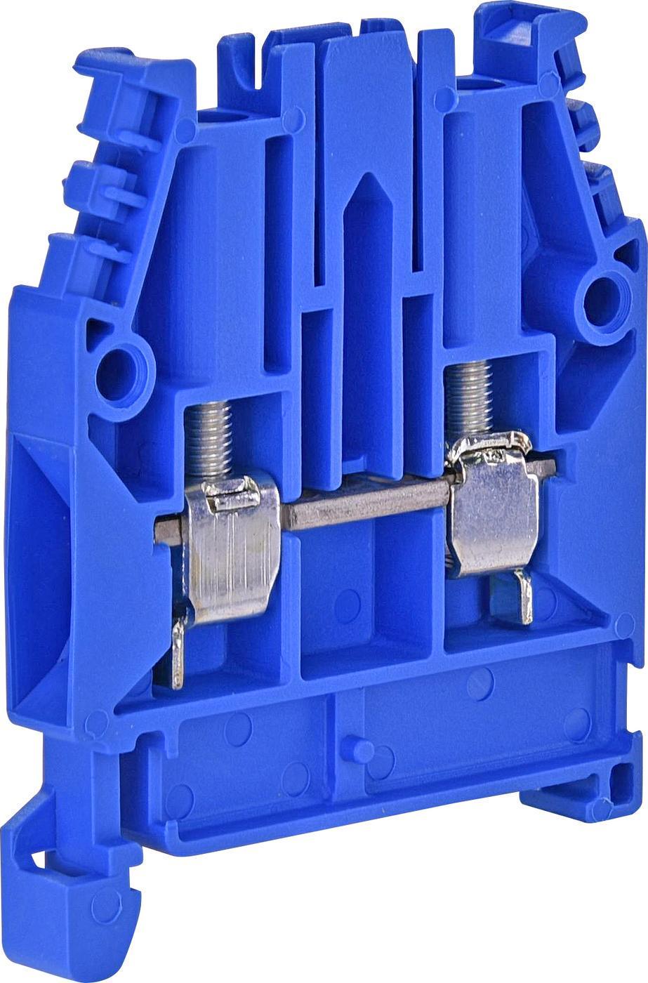 Клема гвинтова ETI ESC-CBC.4B 4 мм2 Синій (3903045)