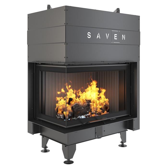Камінна топка кутова Saven Energy Up ECO 17,0 kW 85х50х47L см Black (SE/85/50/47/L/Up/BL) Камінна топка кутова Saven Energy Up ECO 17,0 kW 85х50х47L см Black (SE/85/50/47/L/Up/BL)