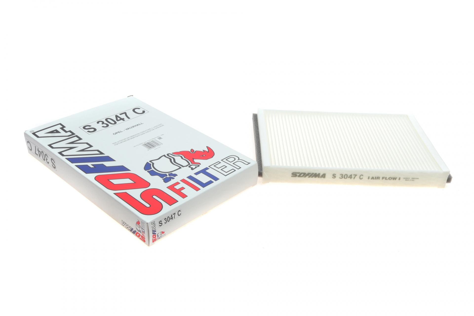 Фільтр салону SOFIMA Opel Astra F/G/H 96-10- (S 3047 C)