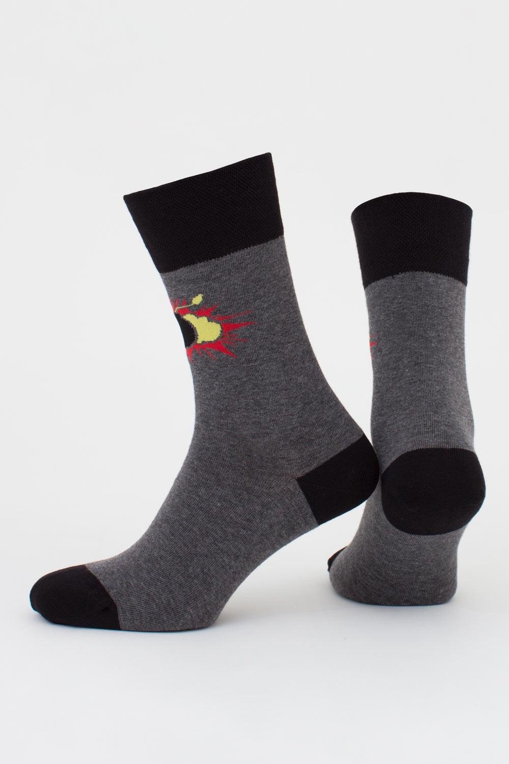 Набір чоловічих шкарпеток Giulia MS3 FASHION SET 2 пари 4 р. 43/46 Grey (27068204) - фото 3 Набір чоловічих шкарпеток Giulia MS3 FASHION SET 2 пари 4 р. 43/46 Grey (27068204) - фото 3