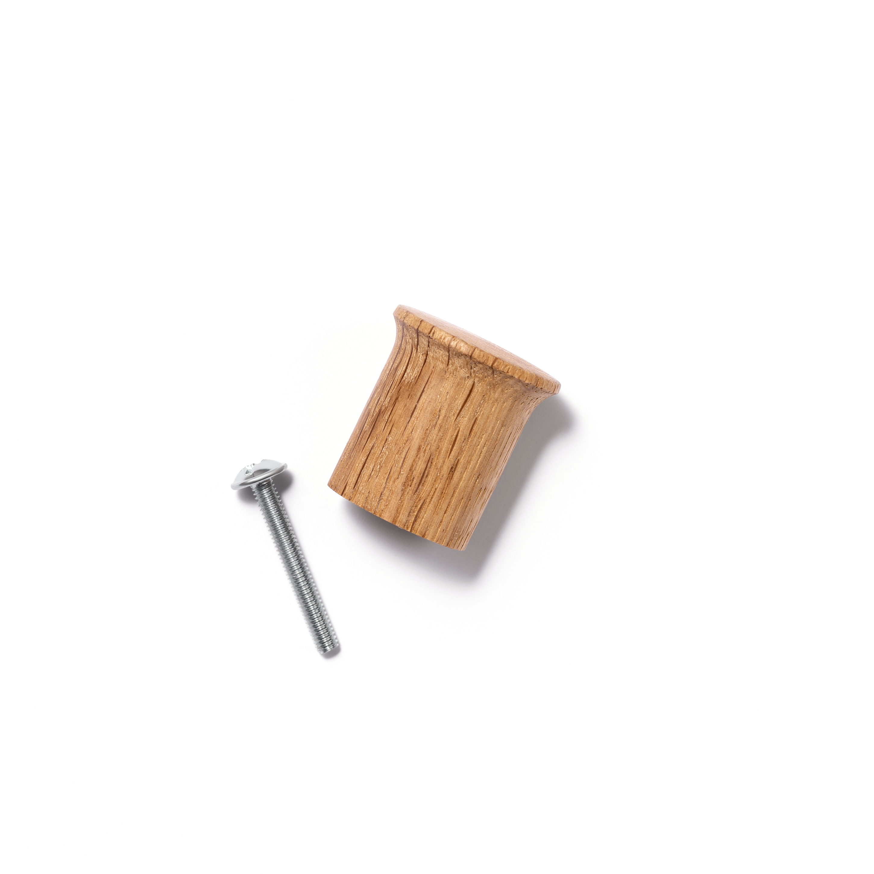 Ручка мебельная кнопка STOMP KNOB Дуб