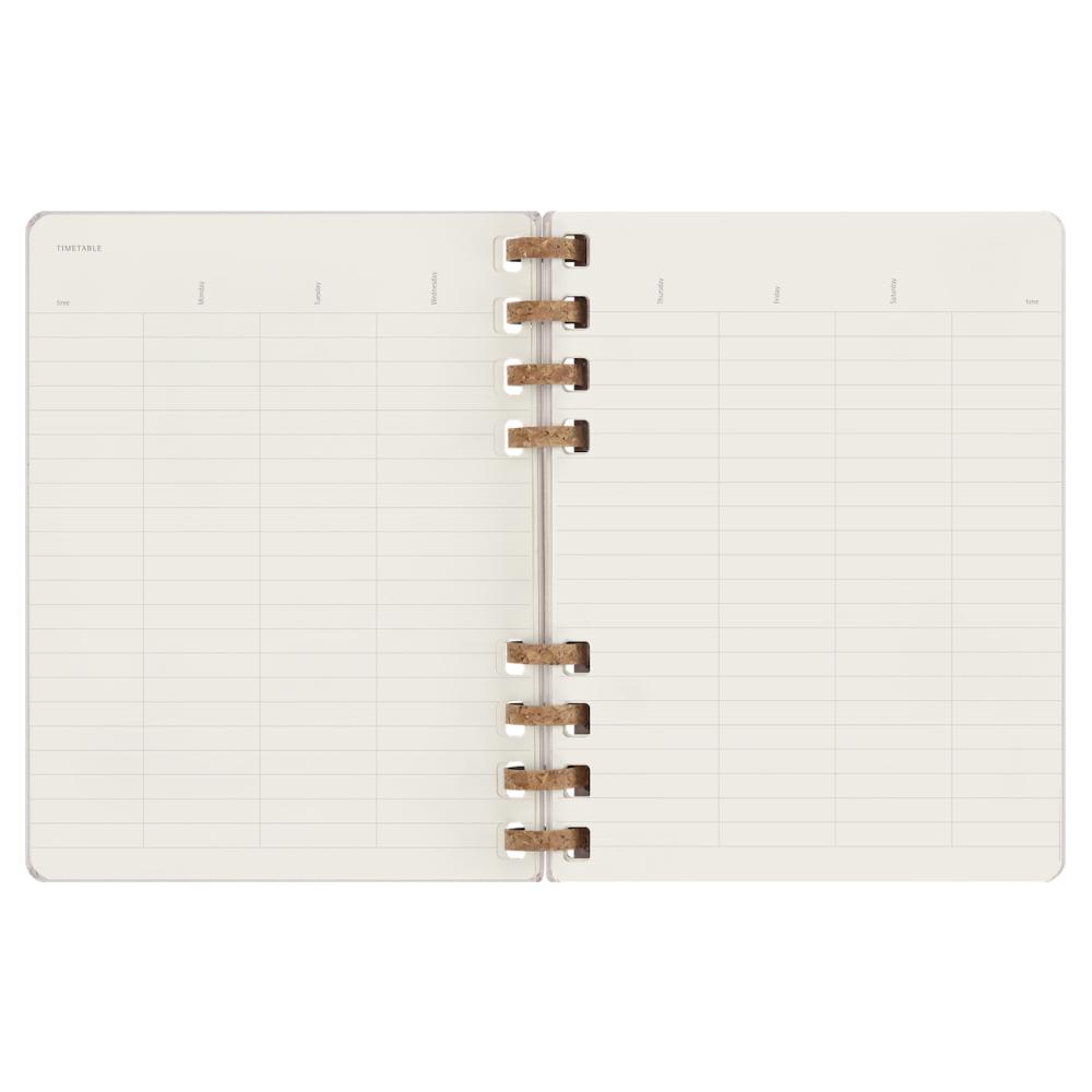 Щотижневик Moleskine Spiral великий (DHUNDSPD2312MWH4) - фото 9