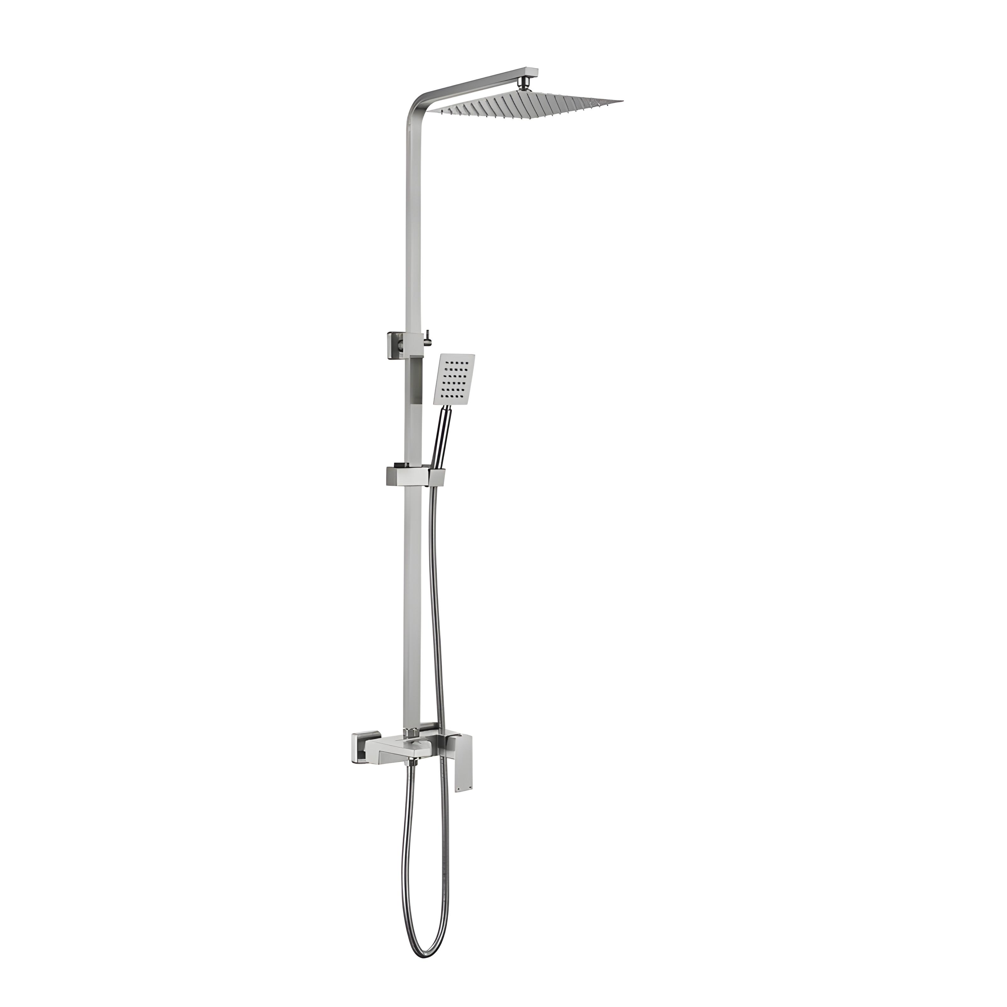 Душевая система Wezer PRO16A-02 однорычажная d 35 мм Хром (SQ-1047283)