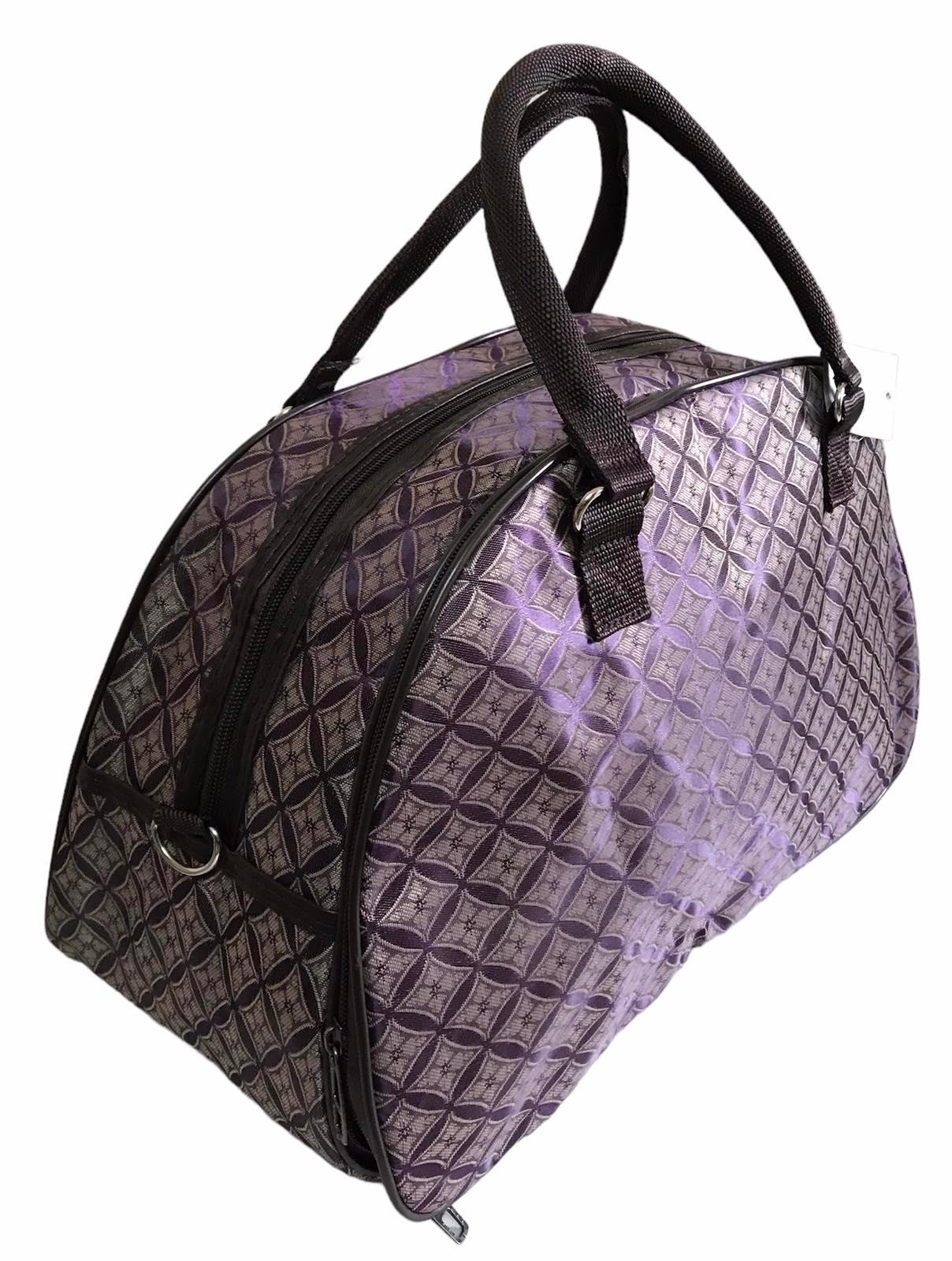 Сумка дорожная ручная кладь с длинным ремнем через плечо Светло-коричневый (2536LL) - фото 2