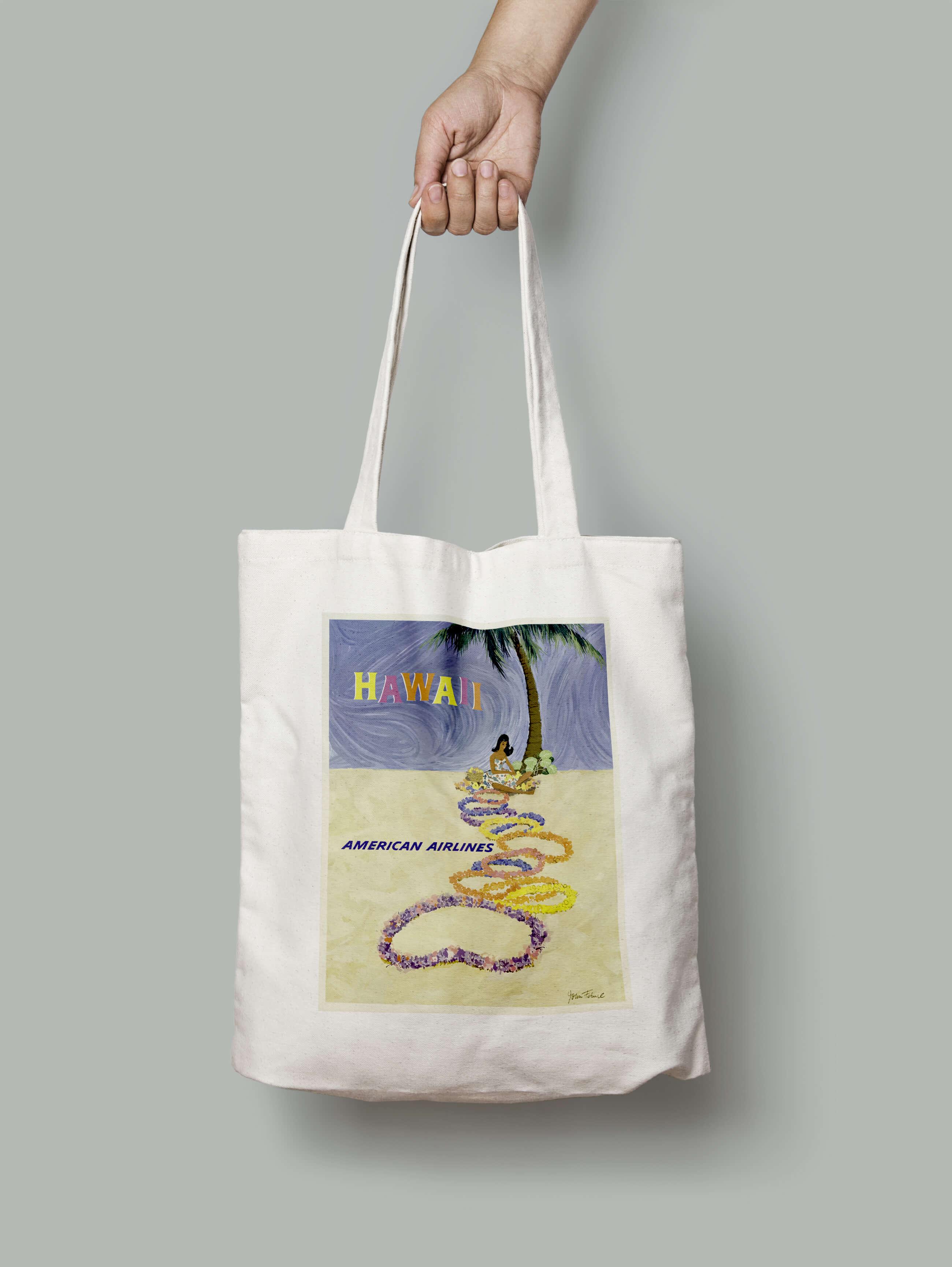 Эко-сумка Гавайский пляж шопер (hawaii_5_Bag) Эко-сумка Гавайский пляж шопер (hawaii_5_Bag)