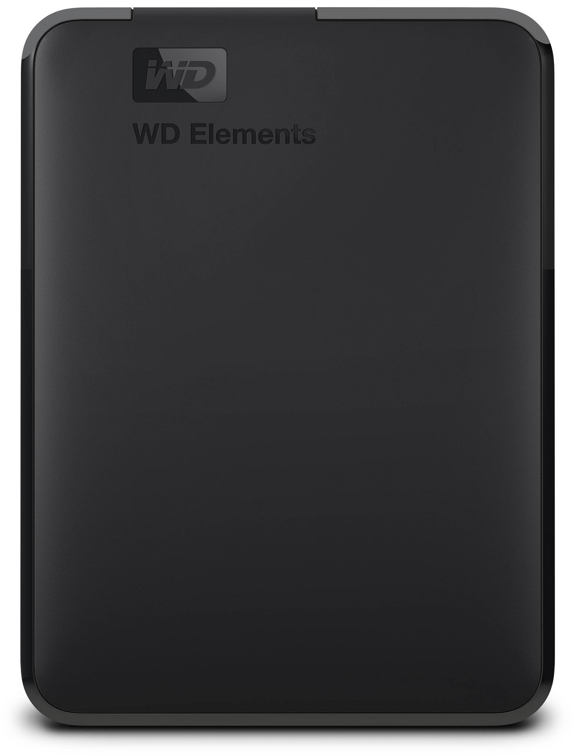 Жорсткий диск зовнішній Western Digital Elements Portable 5 Тб Чорний (WDBU6Y0050BBK-WESN)