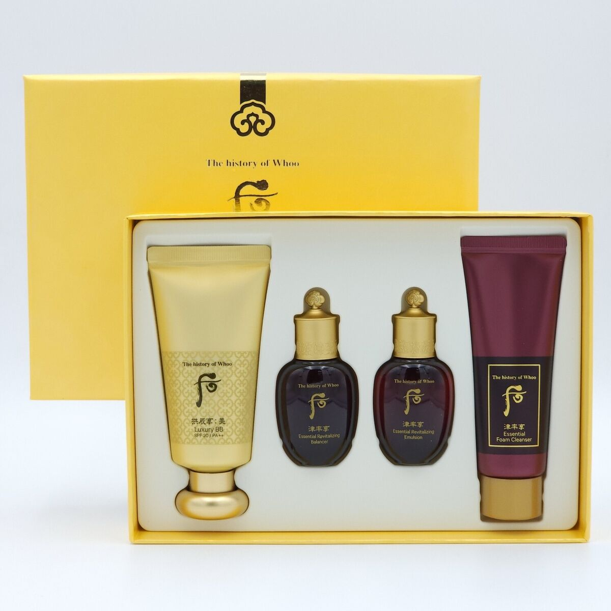 Крем ВВ для лица в наборе The history of Whoo Gongjinhyang Luxury BB Special Set Королівський (8809949480469)