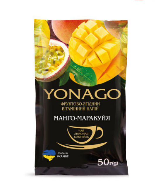 Чай YONAGO Манго/маракуйя концентрат напитка 50 г (50606943255)
