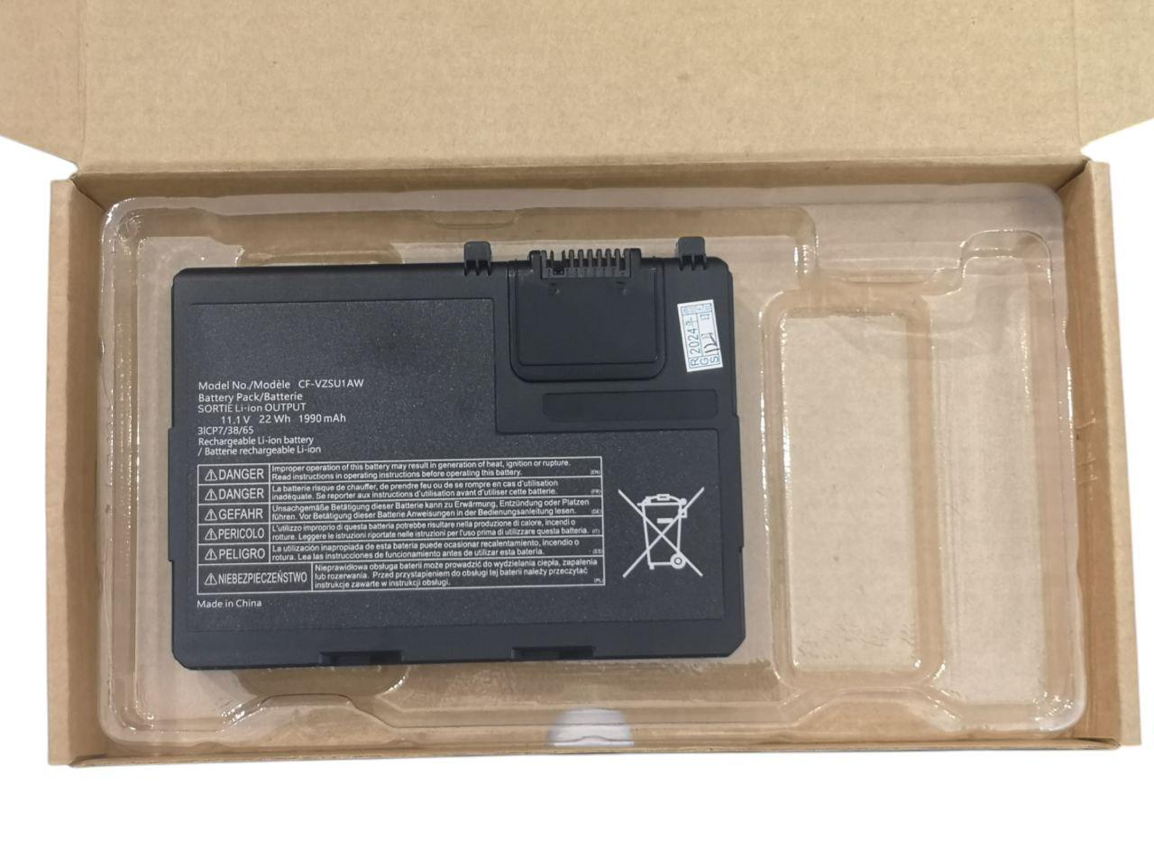 Аккумулятор для Panasonic ToughBook CF-33/CF-33mk1/CF-VZSU1AW/CF-VZSU1BW 1990 mAh 22Wh (000011773)
